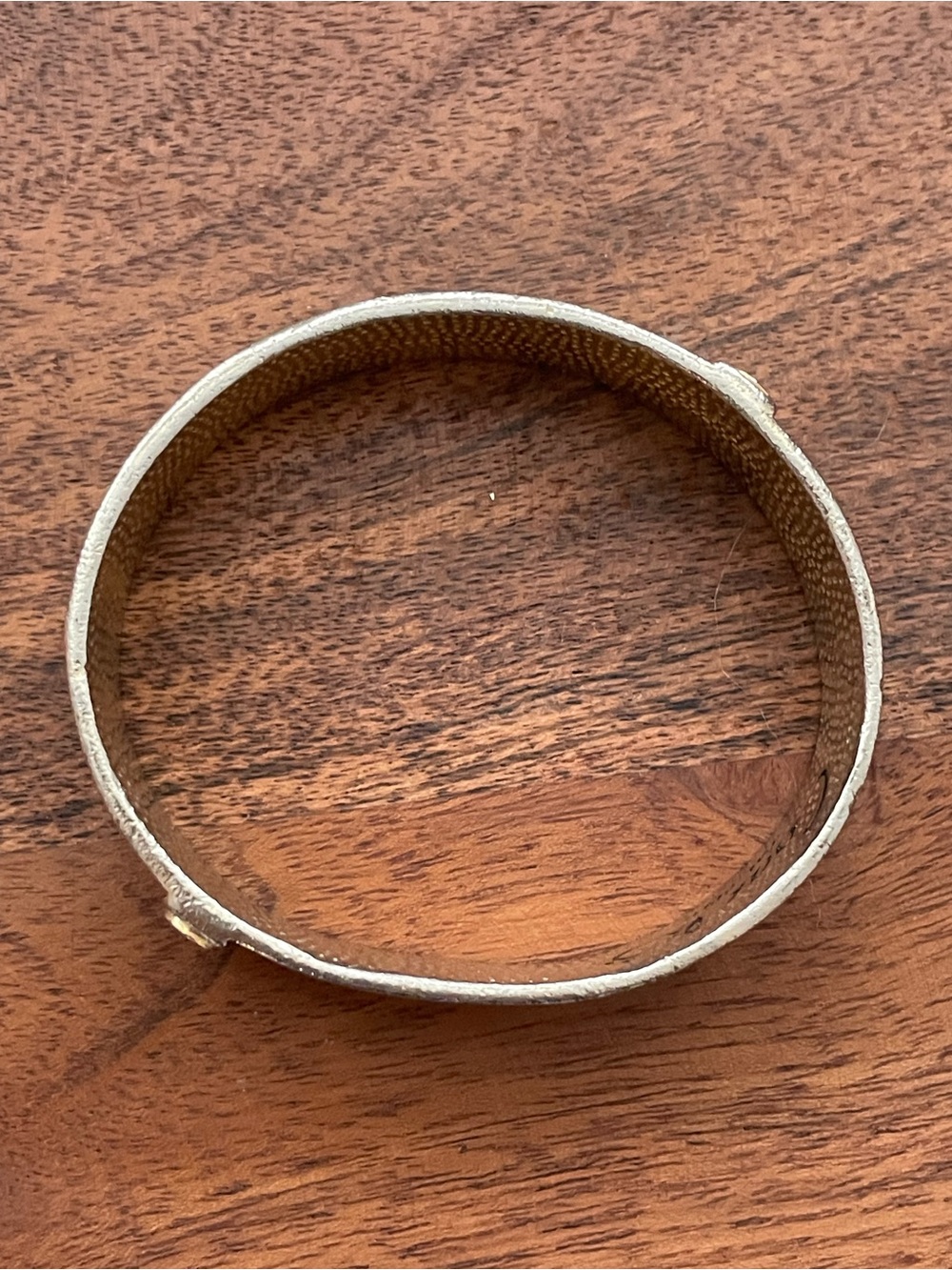 COACH Vintage Signature C Metal Bangle Bracelet - Picture 8 of 8